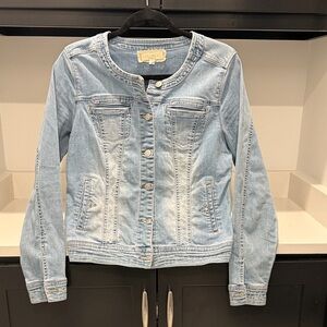 Light Blue Denim Jacket. Size S